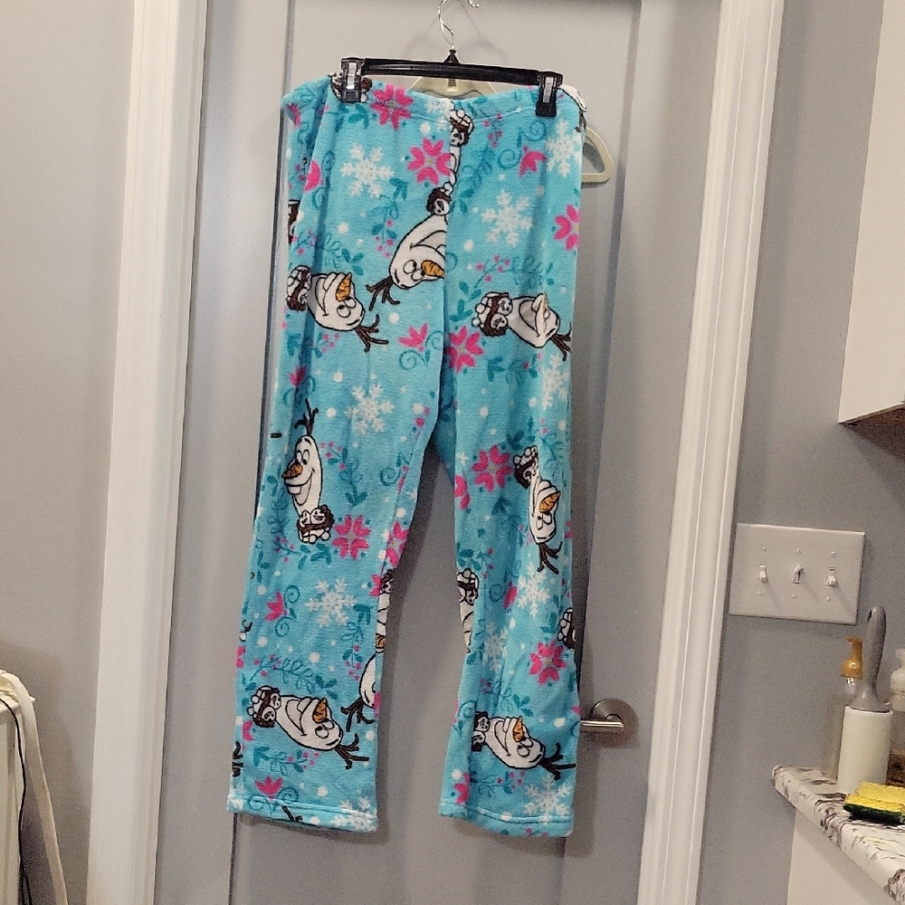 Disney Blue Olaf Pajama Pants